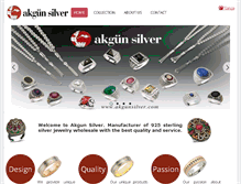 Tablet Screenshot of akgunsilver.com